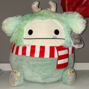 NEW WITH TAGS 12” JOELLE THE BIGFOOT SQUISHMALLOWS